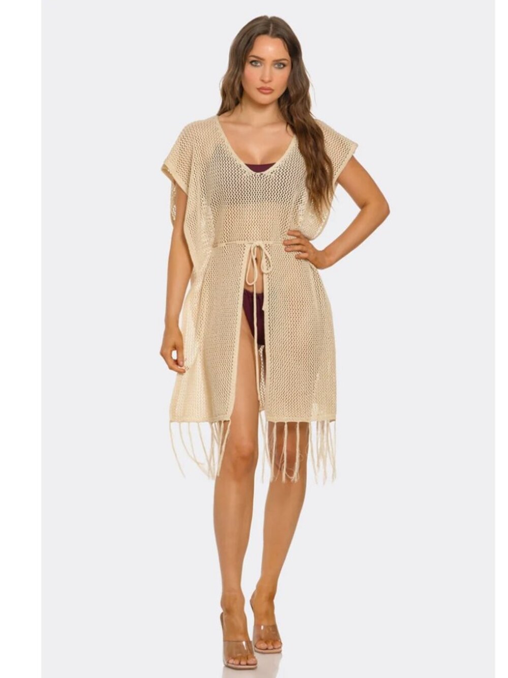 Knotty by Nature Mini Swim Cover Up Dress